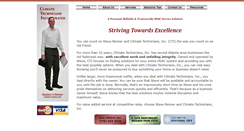 Desktop Screenshot of climatetechnician.com